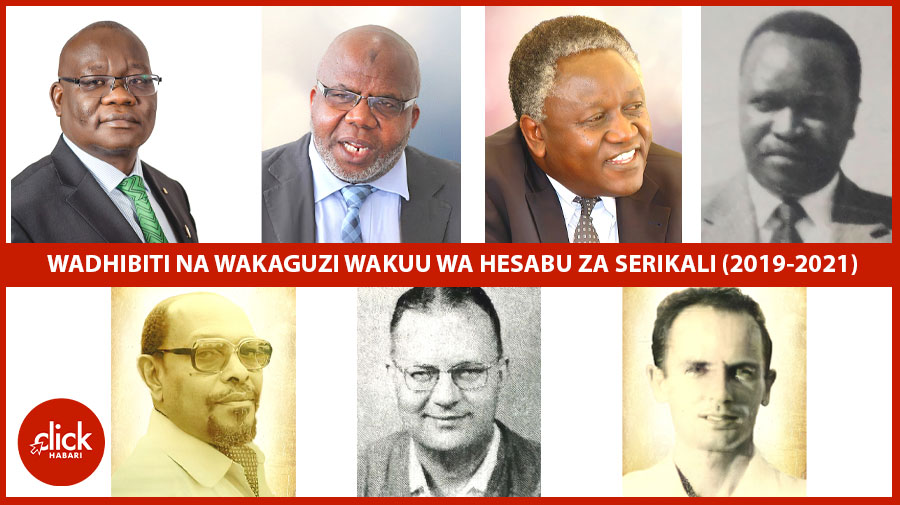 Wafahamu viongozi 7 waliowahi kuwa wakaguzi wakuu na wadhibiti wa hesabu za Serikali Tanzania tangu 1961