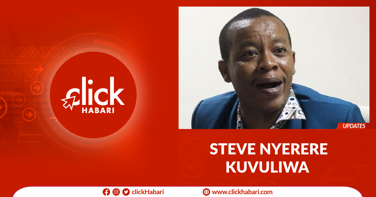 Steve Nyerere kuvuliwa