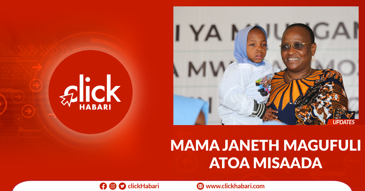 Mama Janeth Magufuli atoa misaada