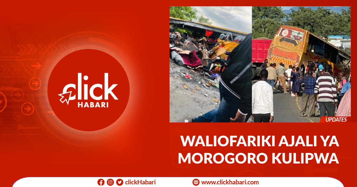 Waliofariki ajali ya Morogoro kulipwa