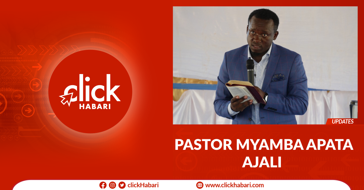 Pastor Myamba apata ajali