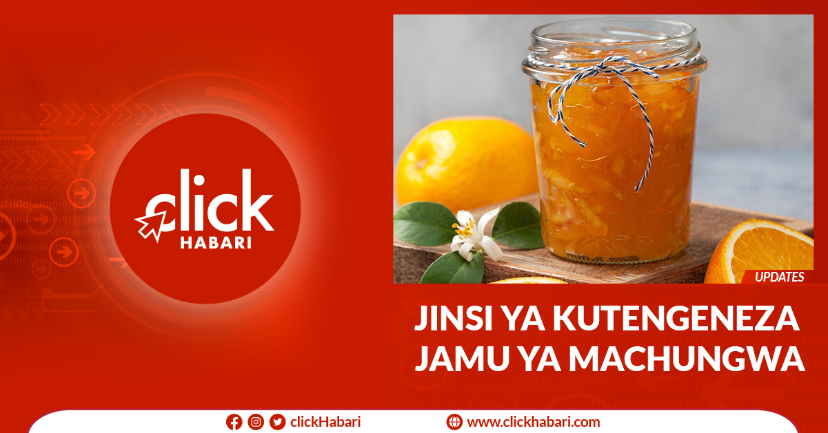 Jinsi ya kutengeneza jamu ya machungwa