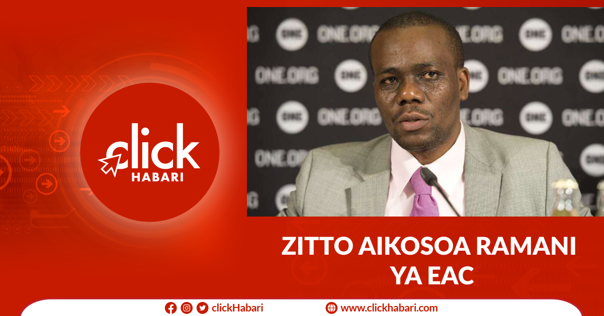 Zitto aikosoa ramani ya EAC