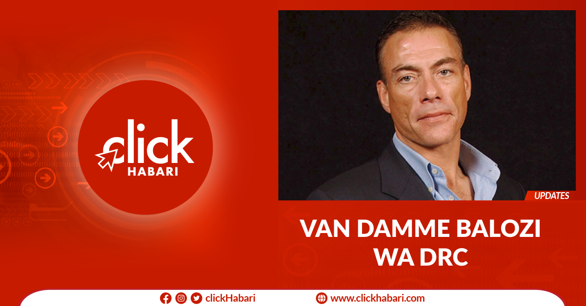 Van Damme balozi wa DRC