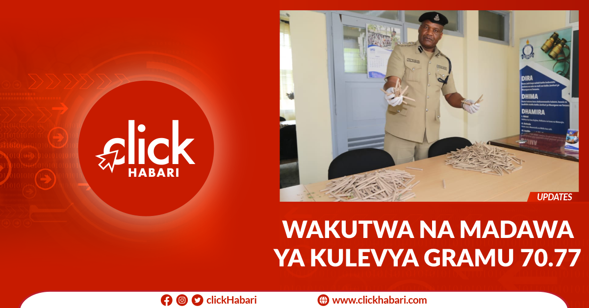 Wakutwa na madawa ya kulevya gramu 70.77