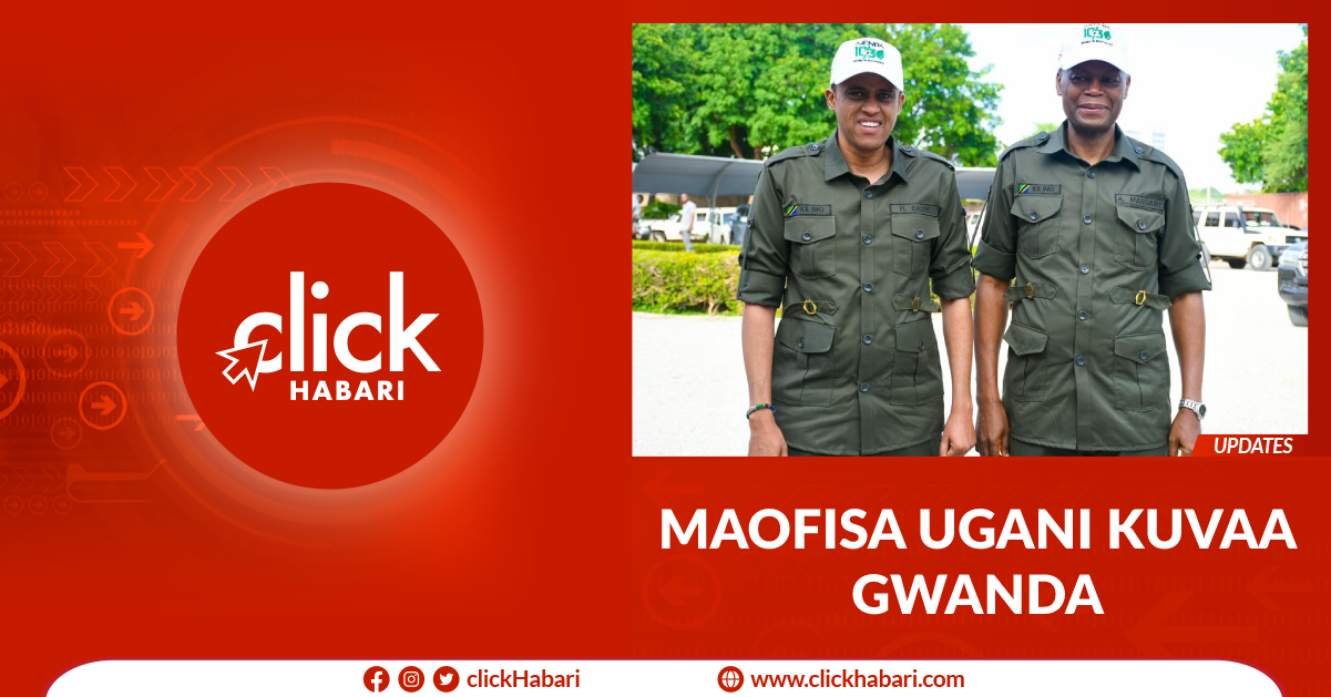 Maofisa ugani kuvaa gwanda