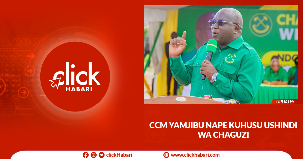 CCM yamjibu Nape kuhusu ushindi wa chaguzi