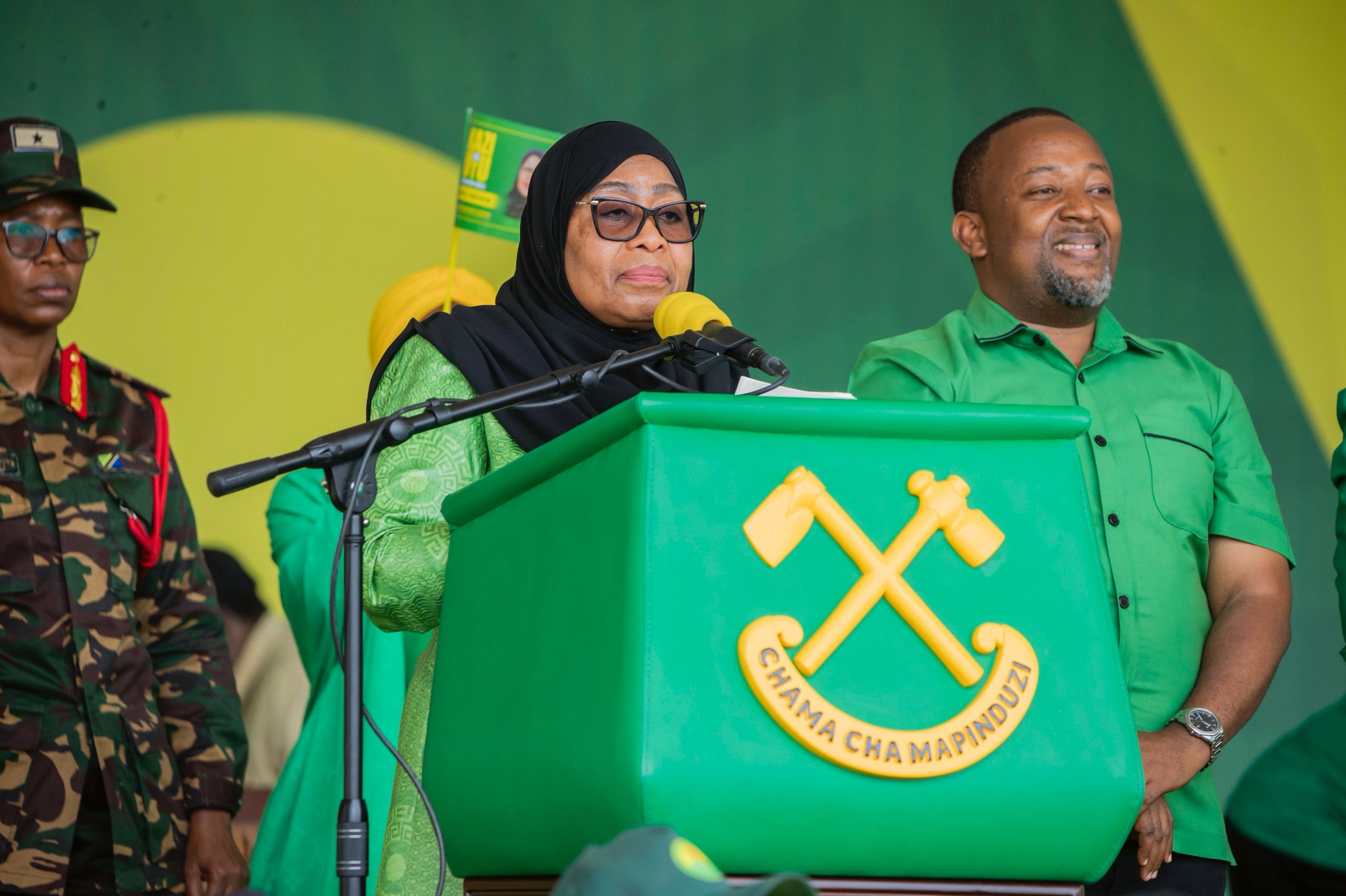 Dkt. Samia Suluhu awapa wananchi wa Ngerengere ahadi za maendeleo