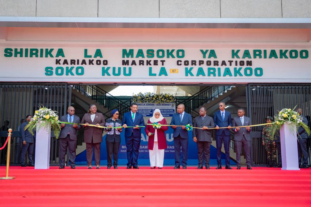 Rais Samia azindua rasmi Soko Kuu la Kariakoo baada ya ukarabati wa shilingi bilioni 28