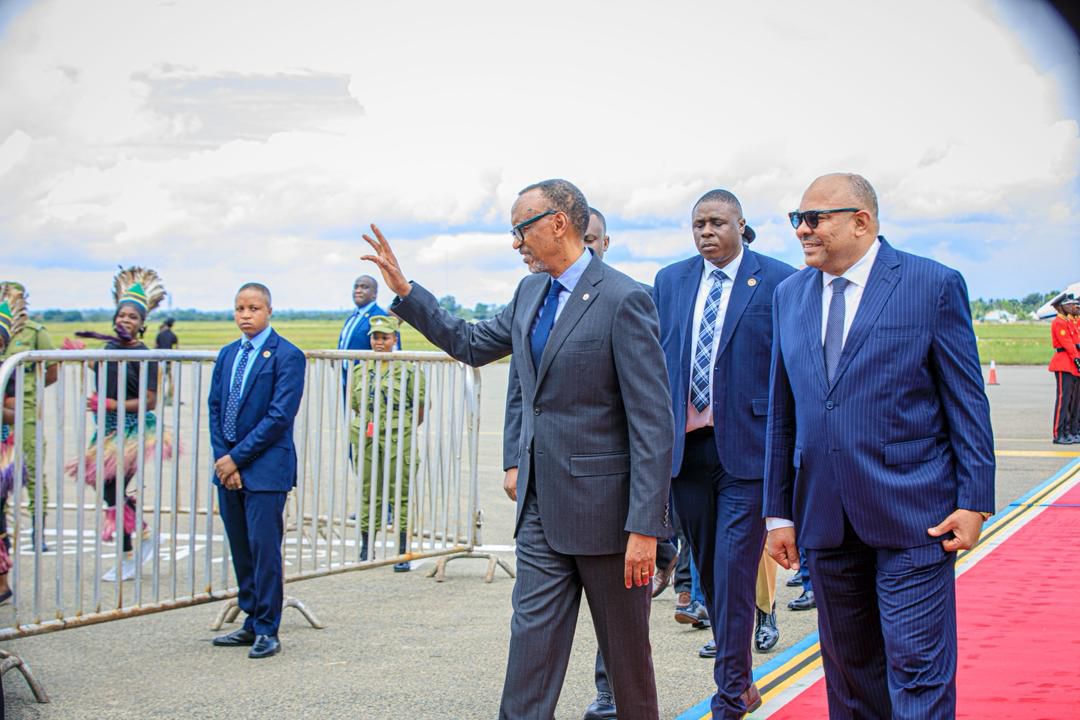 Rais Kagame atua Tanzania