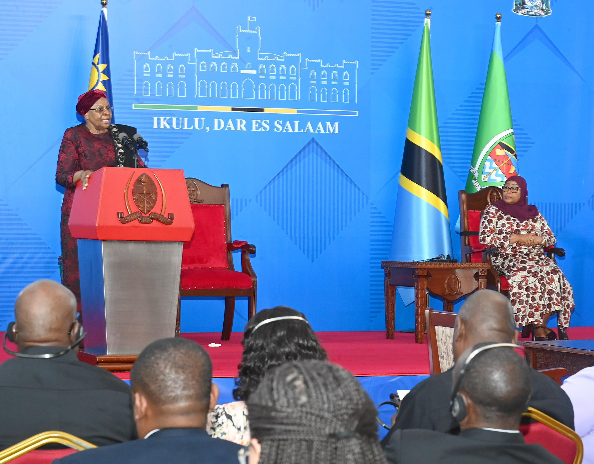 Rais Ndaitwah: Tuugeuze urafiki wa kihistoria kuwa utajiri na maendeleo kwa wananchi wetu