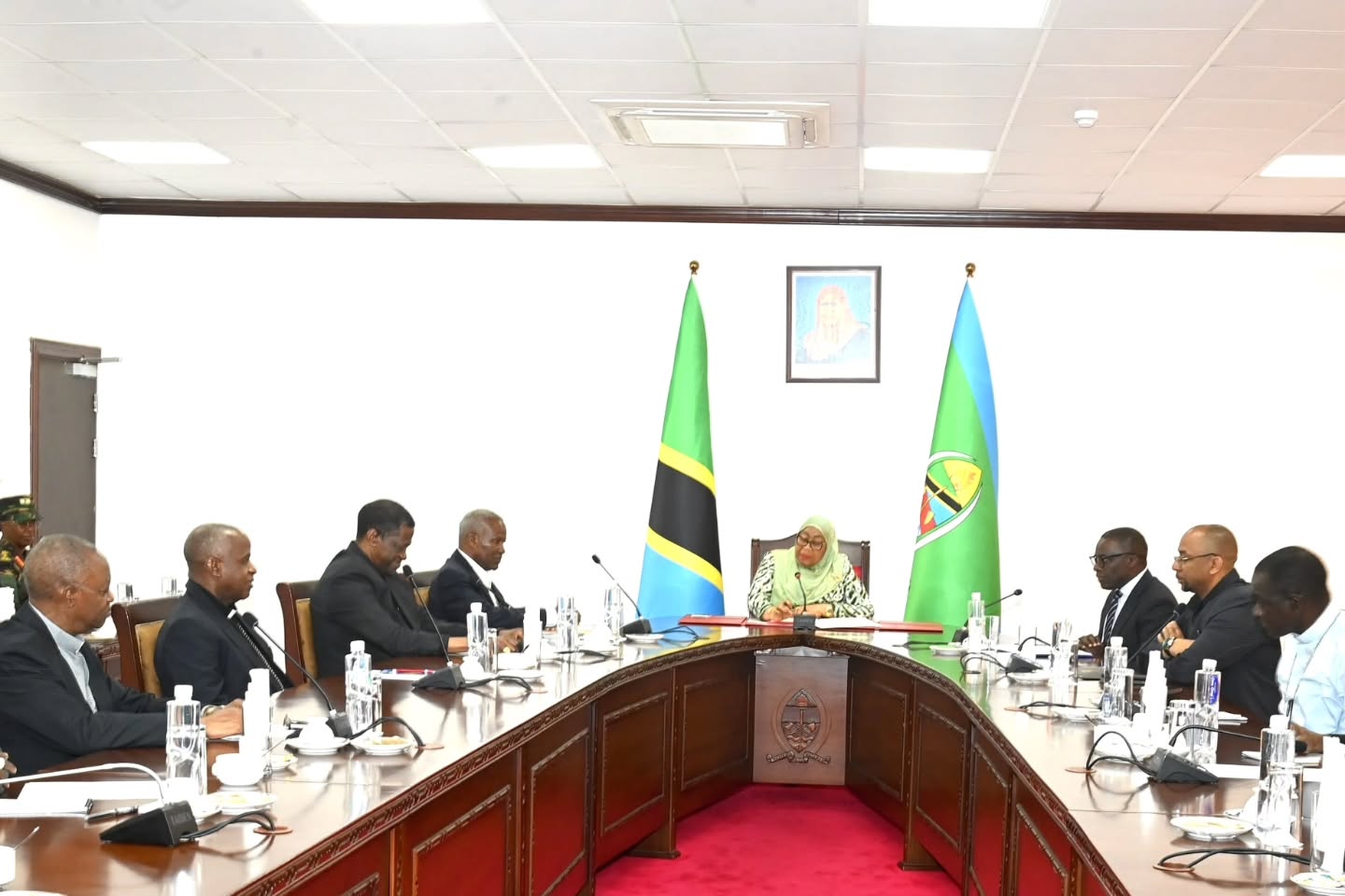 Rais Samia afanya mazungumzo na viongozi wa TEC Rais Samia afanya mazungumzo na viongozi wa TEC